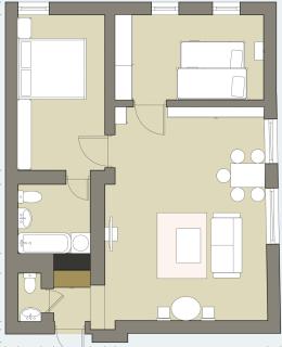 2BR apartment in Center Ulaanbaatar - Ulaanbaatar - 1