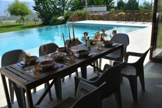 Macedonium Luxury Villa with big pool & Fireplace - 3