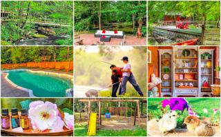 Idyllic Log Cabin Rental with a Porch in the Poconos of Pennsylvania - Canadensis - 1