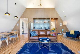 Modern and Secluded A-Frame with a Hot Tub for a Romantic Texas Hill Country Getaway - 3