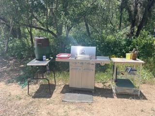 Spacious Tipi with Outdoor BBQ and Fire Pit in Texas - Marble Falls - 8