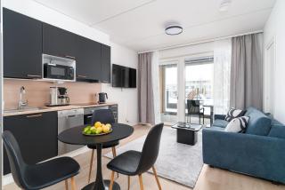 City 1bedroom with nice terace 100mb Wi-fi 3min from Train station - Jyväskylä - 6