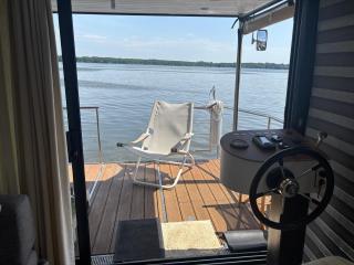 WOHLFÜHLBOOT Hausboot - Festlieger in der Marina Zaue am Schwielochsee - WC an Bord - - Schwielochsee - 0