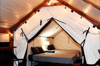 Ideal Glamping Spot for an Adventurous Family Vacation: Cool Safari Tent on the San Marcos River near Kingsbury, Texas - Kingsbury - 7