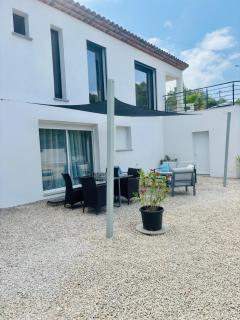 location saisonniére -Bas de villa Taradeau - Taradeau - 9