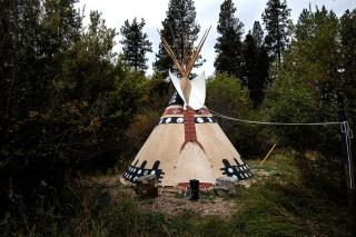 Peaceful Glamping Vacation in the Woods: Cute Pet-Friendly Teepee by the Payette River near Boise, Idaho - - 0