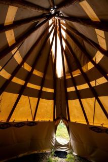 Peaceful Glamping Vacation in the Woods: Cute Pet-Friendly Teepee by the Payette River near Boise, Idaho - - 7