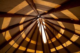 Peaceful Glamping Vacation in the Woods: Cute Pet-Friendly Teepee by the Payette River near Boise, Idaho - - 6
