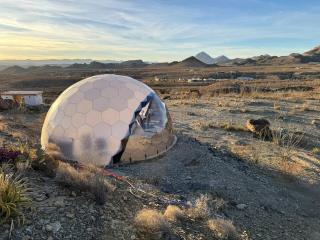 Unique and Pet Friendly Glamping Dome with Views of Big Bend National Park, Perfect for a Texas Glamping Getaway - 0