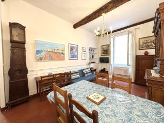 ApartHotel Riviera - BARILLERIE 3 - Vieille Ville 50m de la plage- 4 pieces - AC - Nizza - 5