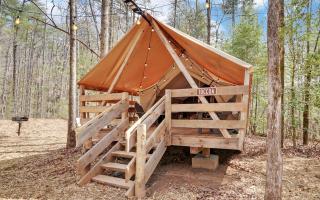 Unforgettable Georgia Glamping: Safari Tent Retreat in Suches - Suches - 9