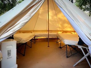 Exciting Family Vacation with Kayaks, Canoes, and More: Comfortable Bell Tent near New Braunfels, Texas - Kingsbury - 8