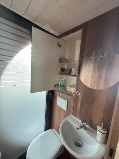 WOHLFÜHLBOOT Hausboot - Festlieger in der Marina Zaue am Schwielochsee - WC an Bord - - Schwielochsee - 4