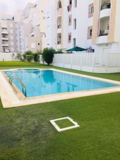 Résidence de standing , appartement à 2 pas de la mer , jardin, piscine Hammamet nord - 8