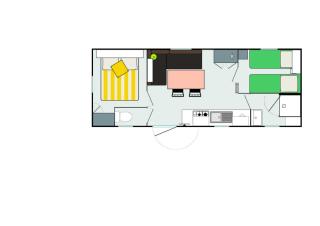 Mobil home 4 places - Saint-Georges-de-Didonne - 5