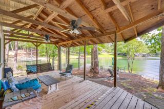 Dock and Stunning Views Forested Lake Martin Cabin! - Eclectic - 0