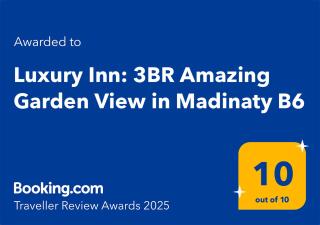Luxury Inn: 3BR Amazing Garden View in Madinaty B6 - Madinaty - 8