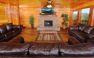 Majestic Mountain Waters - Private Indoor Pool, Views & Theater! - Little Cove - 1