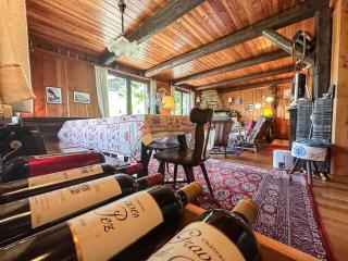 Chalet cosy, vue Alpes, cheminée & grande terrasse - Liddes - 2