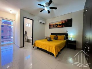 Promo-2BR-Sleeps 8-Luxe Dept-1 Min Walk to Beach - Mazatlán - 8