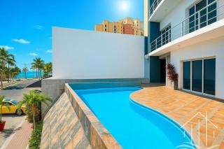 Promo-1BR-Pool-Beachfront-OXXO-Views-Sleeps 4 - Mazatlán - 9