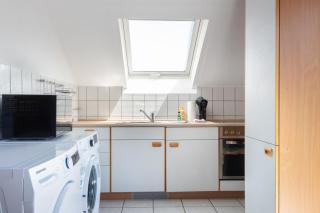 Wohnung für 4 Personen mit 2 Schlafzimmer, Wohnzimmer, Küche - Münster - 8