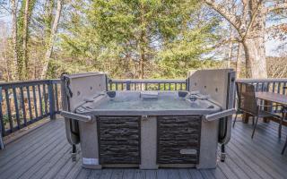 Wooded Bliss Hot Tub Single level Cabin with no Steps Rocking Chairs and Wooded Views - Pigeon Forge - 0