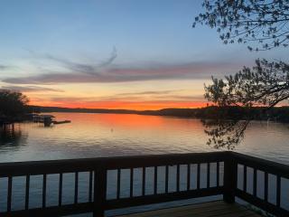 Lakefront Deck Dock View on Lake of the Ozarks MO - Sunrise Beach - 9