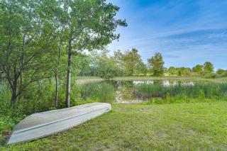 Authentic Log Cabin with Private Pond in Glidden - - 8