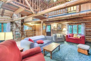 Authentic Log Cabin with Private Pond in Glidden - - 5