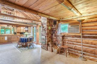 Authentic Log Cabin with Private Pond in Glidden - - 3