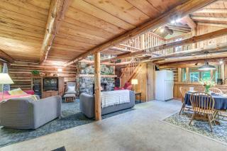 Authentic Log Cabin with Private Pond in Glidden - - 4