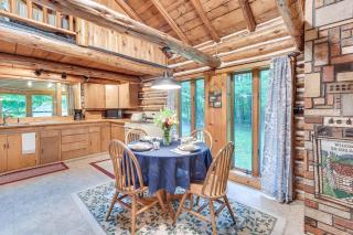 Authentic Log Cabin with Private Pond in Glidden - - 2