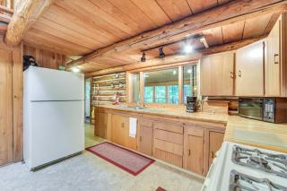 Authentic Log Cabin with Private Pond in Glidden - - 1