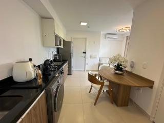 Apto de 1 dorm com cama king em Moema - São Paulo - 1