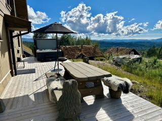 Flott moderne hytte i Holterdalen, 4 soverom, 2 bad, Jacuzzi, garasje - Rauland - 6