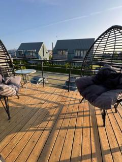 Jaukūs apartamentai su baseinu ir gultais - Palanga - 8