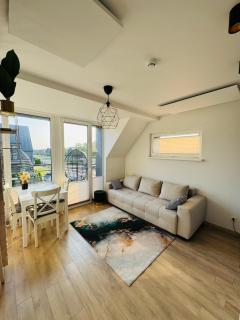 Jaukūs apartamentai su baseinu ir gultais - Palanga - 0