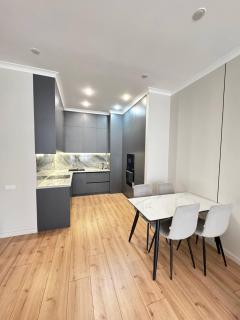 2 room meridian apartments super new modern - Almaty - 6