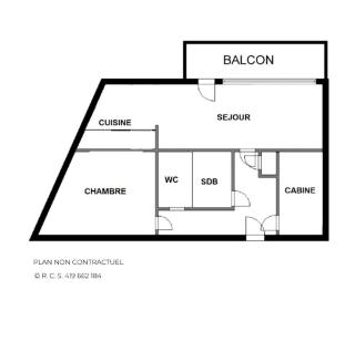 Résidence Necou - Appartement charmant pour 5 ski aux pieds MAE-4904 - Les Menuires - 2