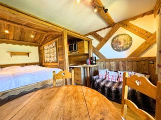 Résidence Necou - Studio déco style chalet en bord de pistes MAE-5954 - Les Menuires - 8
