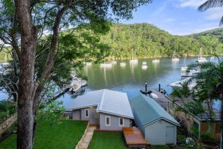 Waterside Retreat with Hillside House and Boathouse in Church Point - 5