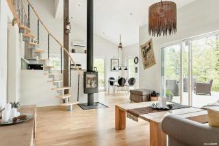 Modern Stone House With Hot Tub In Åsljunga Forest - Orkelljunga - 0