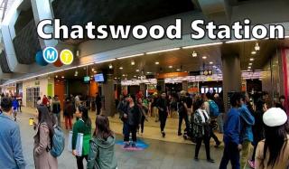 Chatswood walk to Train Station Shopping center - Sydney - 7