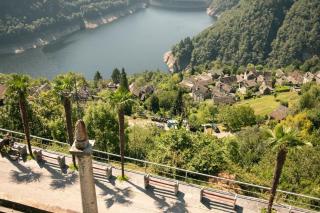 Bright studio with panoramic view of Valle Verzasc - Mergoscia - 3
