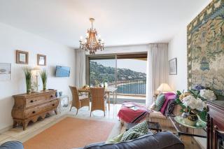 VILLEFRANCHE RESTANQUES - Panoramic sea view 2 bedrooms Swimming pool - Villefranche-sur-Mer - 8