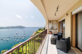 VILLEFRANCHE RESTANQUES - Panoramic sea view 2 bedrooms Swimming pool - Villefranche-sur-Mer - 7