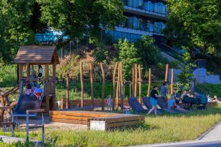 Stylish Apartment by the Lake with Balcony in Zegrze by Noclegi Renters - 1