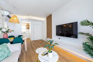 Monthly stays # Beach 4 min # Parking # Smart TV - 6