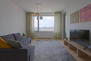 SKAU Green Residence in Sky Park 22 floor 1 Tower Panoramic View Free Parking - Bratislava - 4